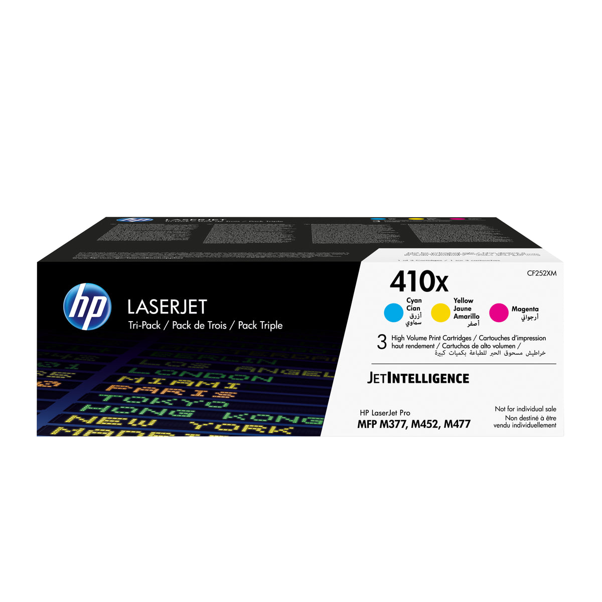 HP Toner 410X / CF252XM C,M,e Multipack