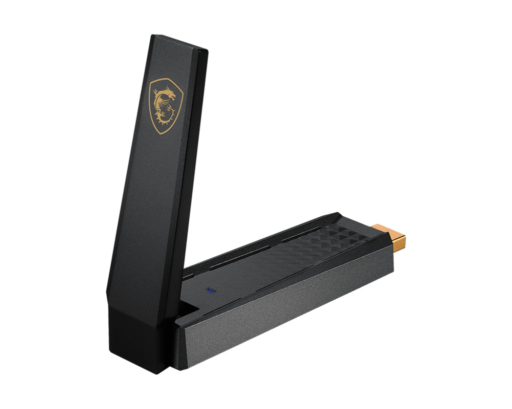 Adaptador de Rede MSI GUAXE54 AXE5400 WiFi6E USB Adaptador - imagem 7