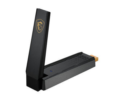 Adaptador de Rede MSI GUAXE54 AXE5400 WiFi6E USB Adaptador - imagem 7