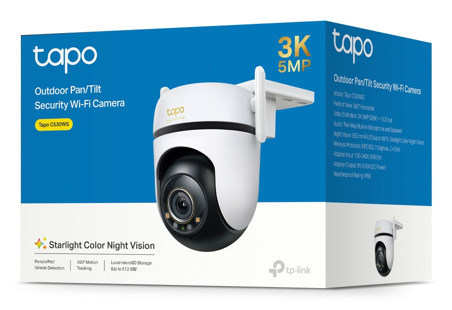 Câmara de Vigilância TP-Link C530WS / TAPO C530WS branco - imagem 6
