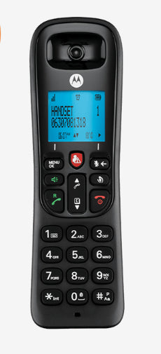 Telefone sem Fios MOTOROLA CD4001 Telefono DECT Call Blocking
