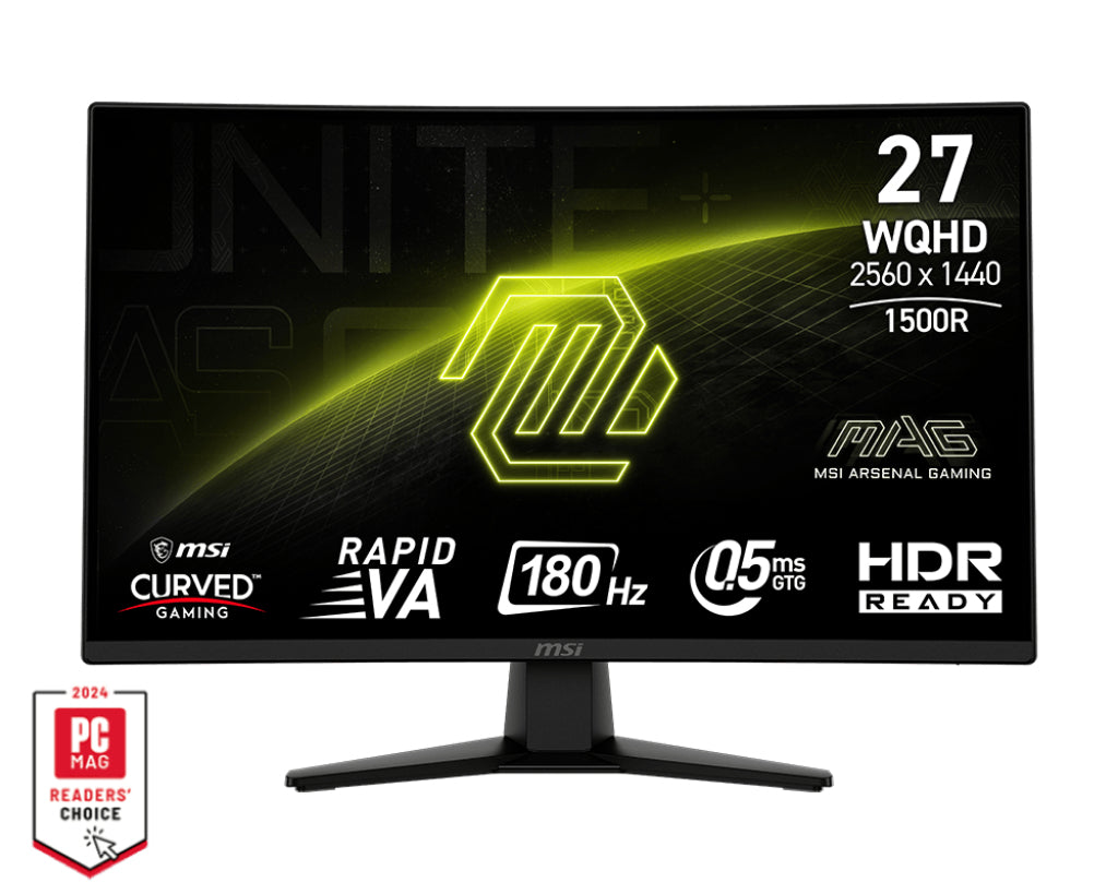 Monitor MSI MAG274CQF 27" WQHD 180hz curv - imagem 5