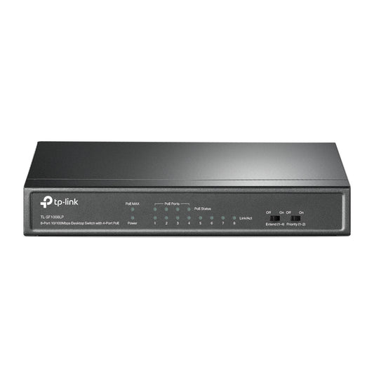 Switch TP-Link TL-SF1008LP / TL-SF1008LP preto