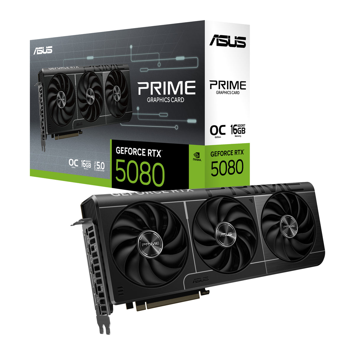 Placa gráfica ASUS VGA NVIDIA PRIME RTX 5080 OC 16GB DDR7 - imagem 18