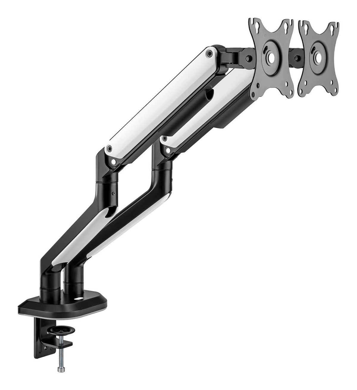 Suporte para jogos para 2 Aisens DT32TSR-297/ Monitores até 9kg/ com RGB Lighting