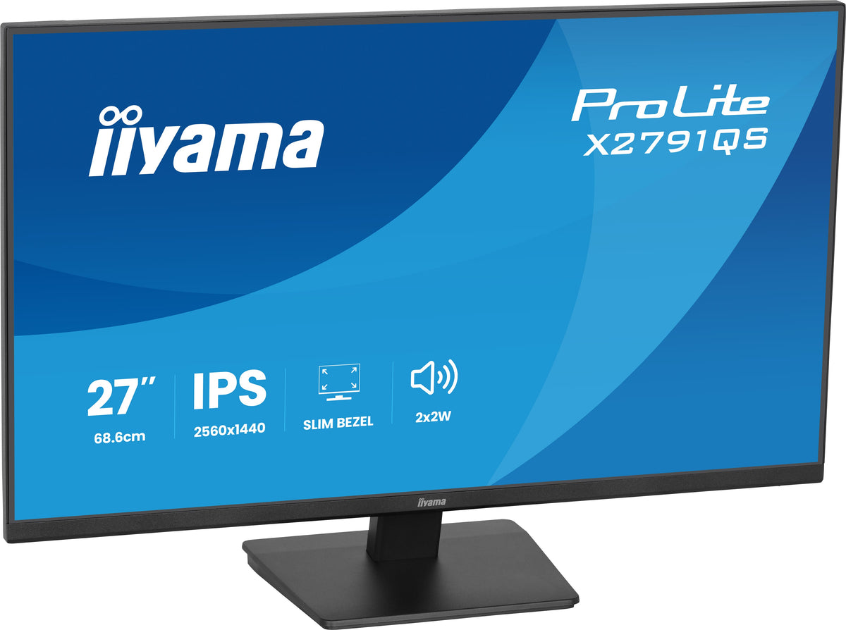 Monitor iiyama ProLite X2791QS / X2791QS-B1 preto - imagem 5