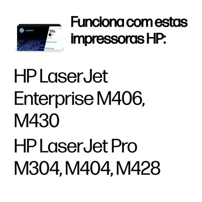 HP toner 59A Preto - imagem 3