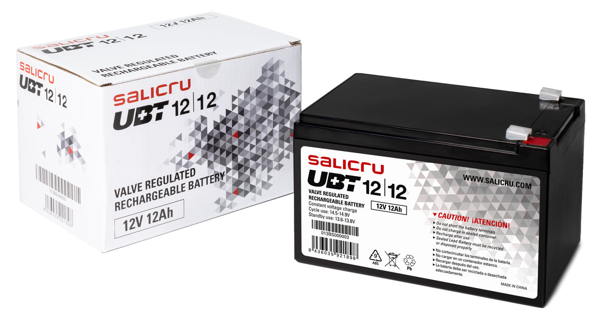 Pilha Salicru Bateria UBT 12Ah/12v - imagem 3