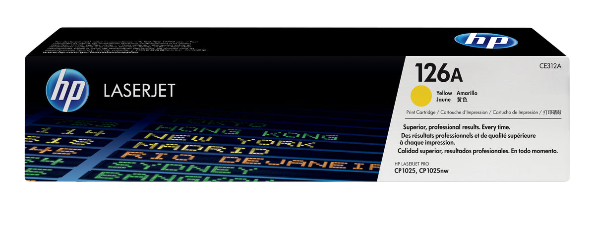 HP Toner 126A / CE312A amarelo Standard