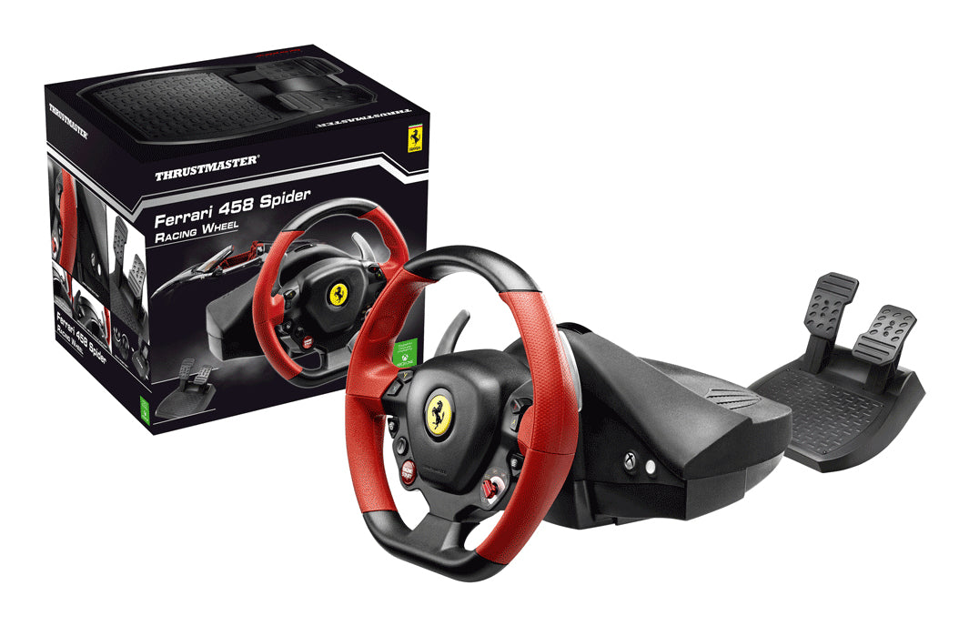 Comando de jogos Thrustmaster Ferrari 458 Spider / 4460105 preto, vermelho - imagem 15