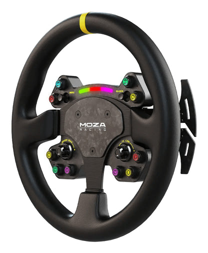 Volante de jogos Moza Racing RS V2 Wheel / RS25 preto - imagem 7