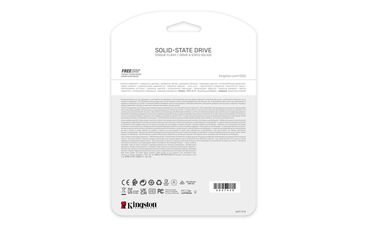 Disco SSD Kingston M.2 KC3000 4096GB / SKC3000D/4096G - imagem 6