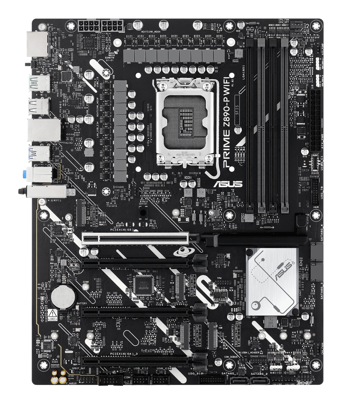 ASUS Placa Base PRIME Z890-P WIFI ATX Socket 1851 - imagem 9