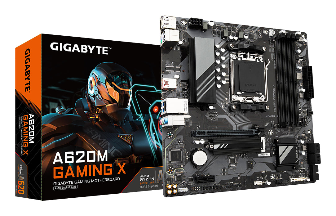 Placa-mãe Gigabyte A620M de jogos X - Micro ATX