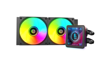 Mars Gaming ML-VISIONPRO240/ Sistema de Arrefecimento Líquido Preto