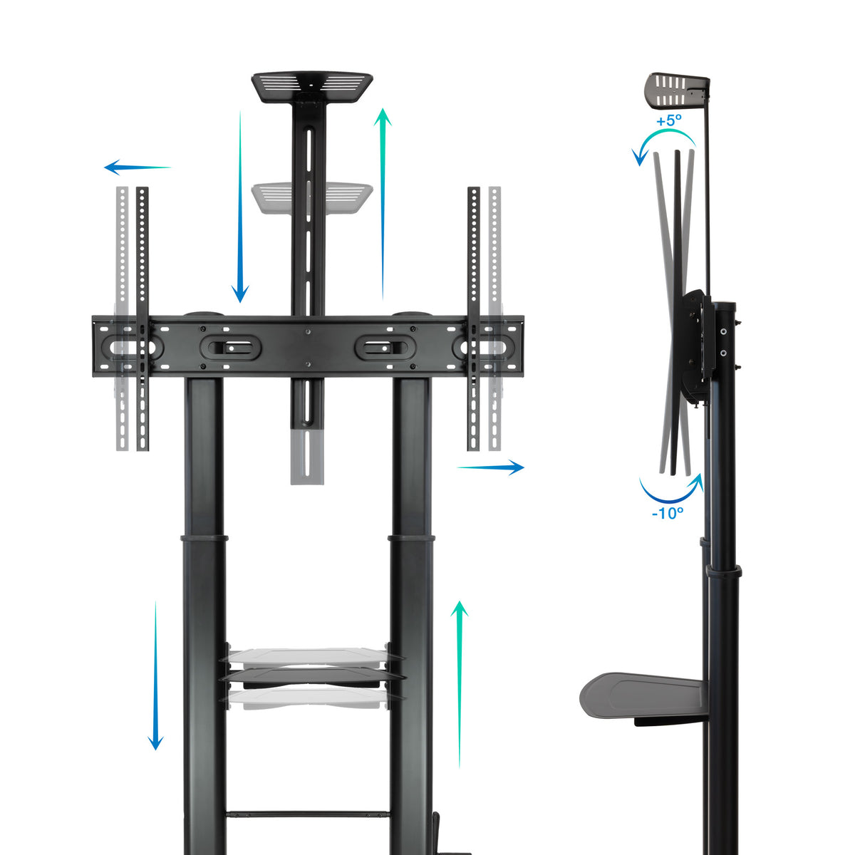 Tooq Soporte Suelo/Parede fijo HIPERION 55"-100" - imagem 6