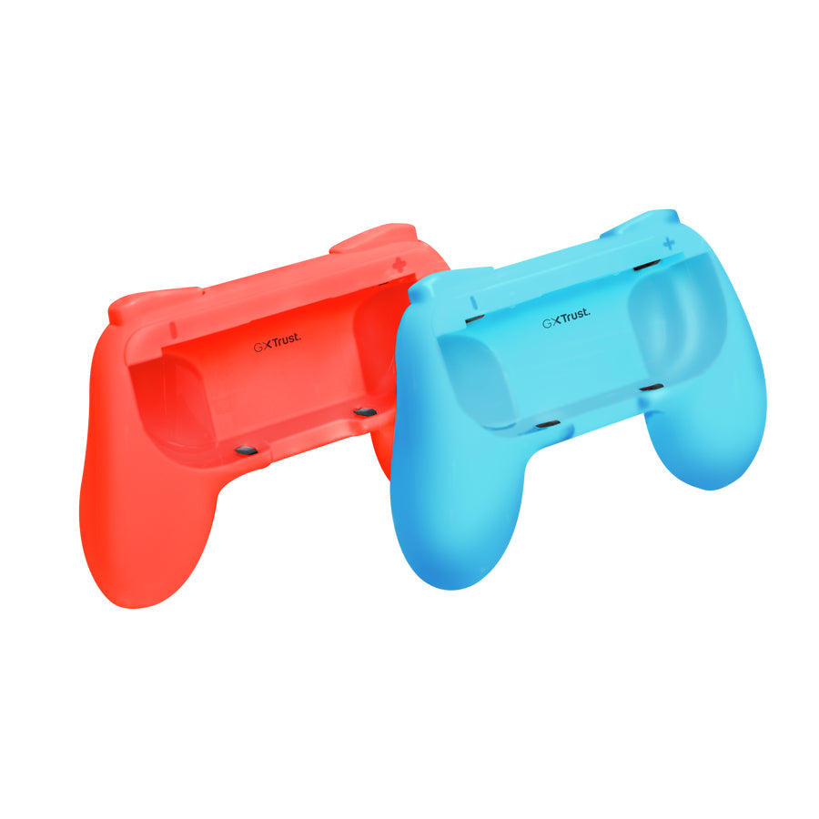 Pack Gaming Trust Gaming GXT 1249/ caixa rígido + 2 Joy-com + 2 Volantes + Cristal Templado para Switch + suporte de Carga