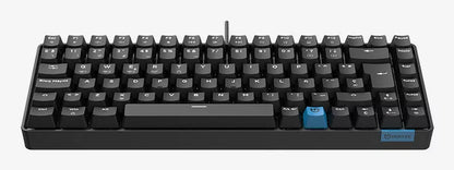 Teclado Hiditec Gaming GM1K Switches vermelho