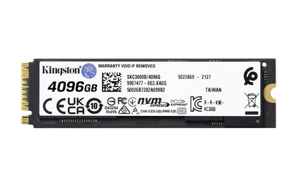 Disco SSD Kingston M.2 KC3000 4096GB / SKC3000D/4096G - imagem 3
