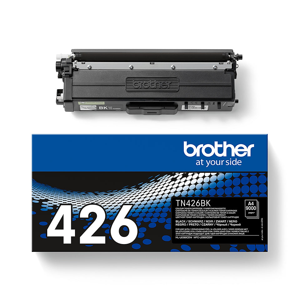 Brother Toner TN-426BK / TN426BK preto Standard - imagem 8