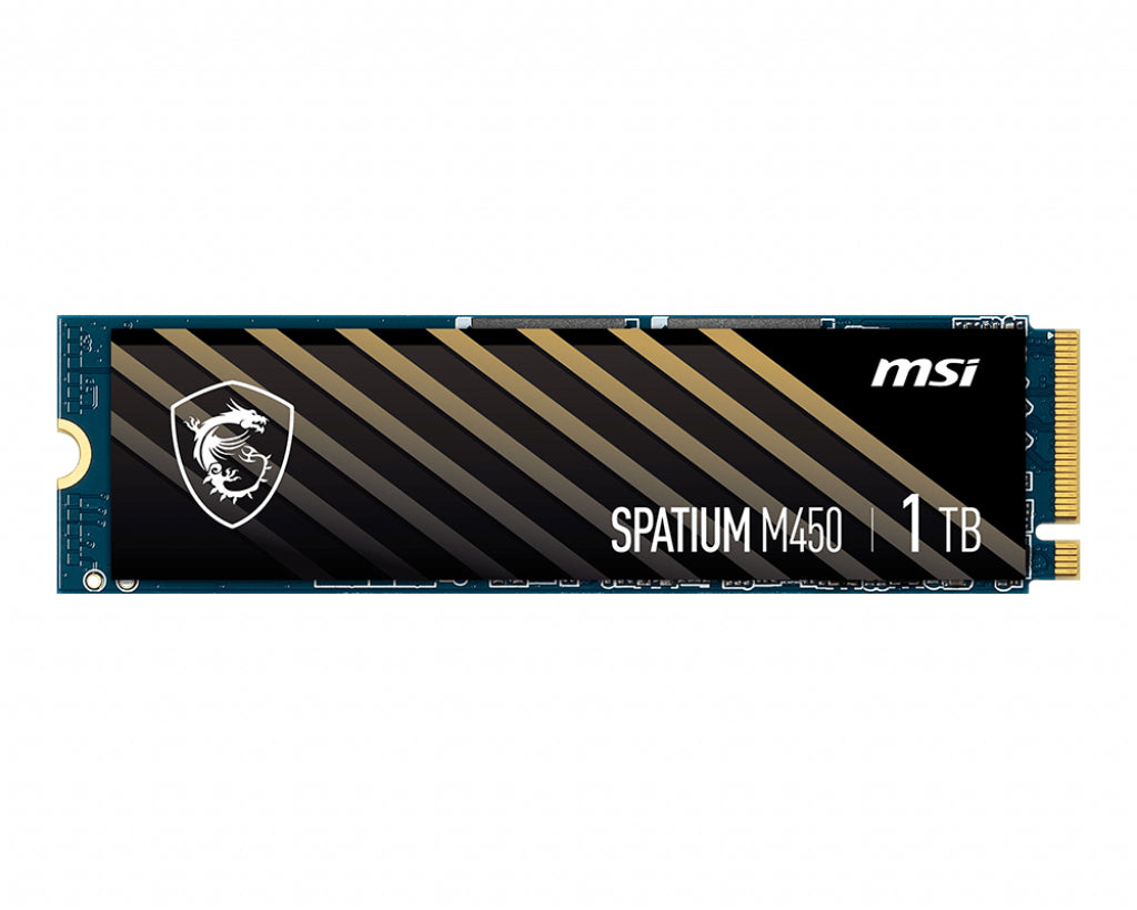 Disco SSD MSI Spatium M450 1Tb PCIe 4.0 NVMe 3400 Mb-s - imagem 6