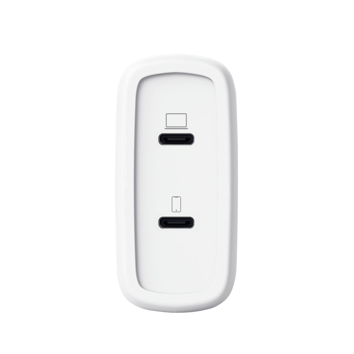 carregador de Pared GaN Trust Maxo 65W 25526/ 2xUSB Tipo-C/ Inclui cabo USB Tipo-C/ 65W