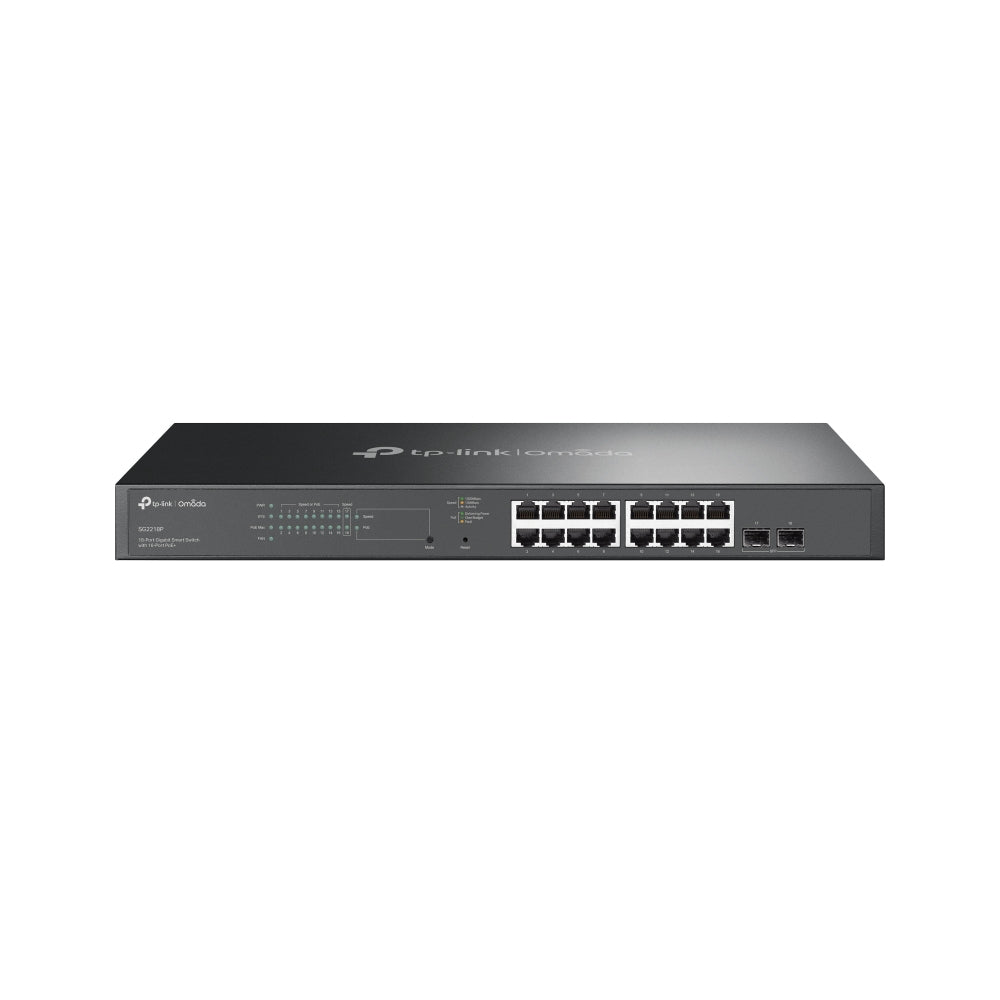 Bastidor TP-Link SG2218P Switch 16xGbE 2xSFP 150W