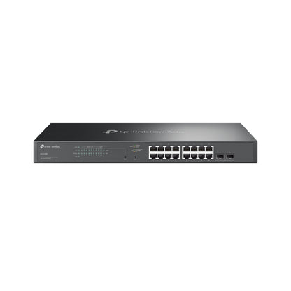 Bastidor TP-Link SG2218P Switch 16xGbE 2xSFP 150W