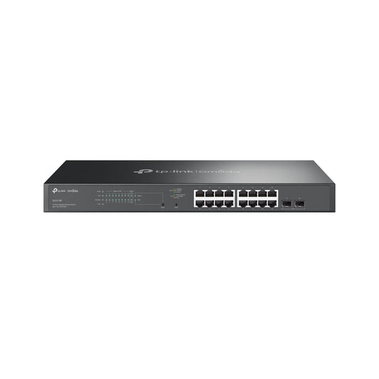 Bastidor TP-Link SG2218P Switch 16xGbE 2xSFP 150W