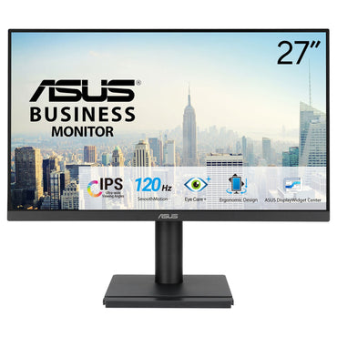 Monitor ASUS VA279QGSE Profissional de 27" / Full HD / Multimédia / Ajuste em altura