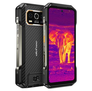 Ulefone Armor 27T+ Thermal 4G 256GB 12GB Preto Dual SIM EU