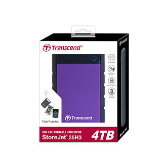 Transcend 4TB StoreJet 25H3 2.5 Zoll USB 3.0 - Transcend