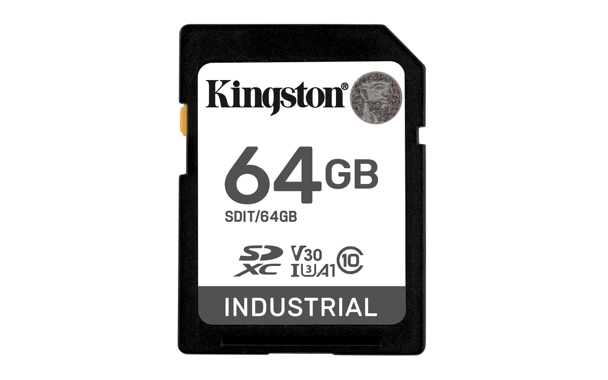 Cartão SD Kingston Flash-Card Industrial - SDXC UHS-I