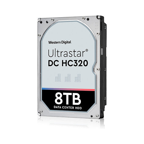8TB WD Ultrastar DC HC320 HUS728T8TALE6L4 7200RPM 256MB Ent. *Bring-In-Warranty* - Western Digital
