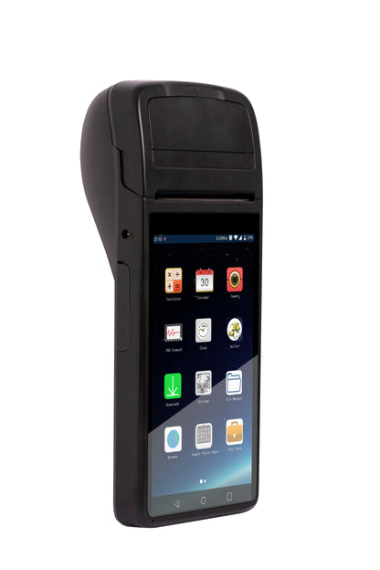 Industrial PDA com Premier Maxi 50P/ 2GB/ 16GB/ impressora de bilhetes de 5,5" / Terminal táctil / função POS
