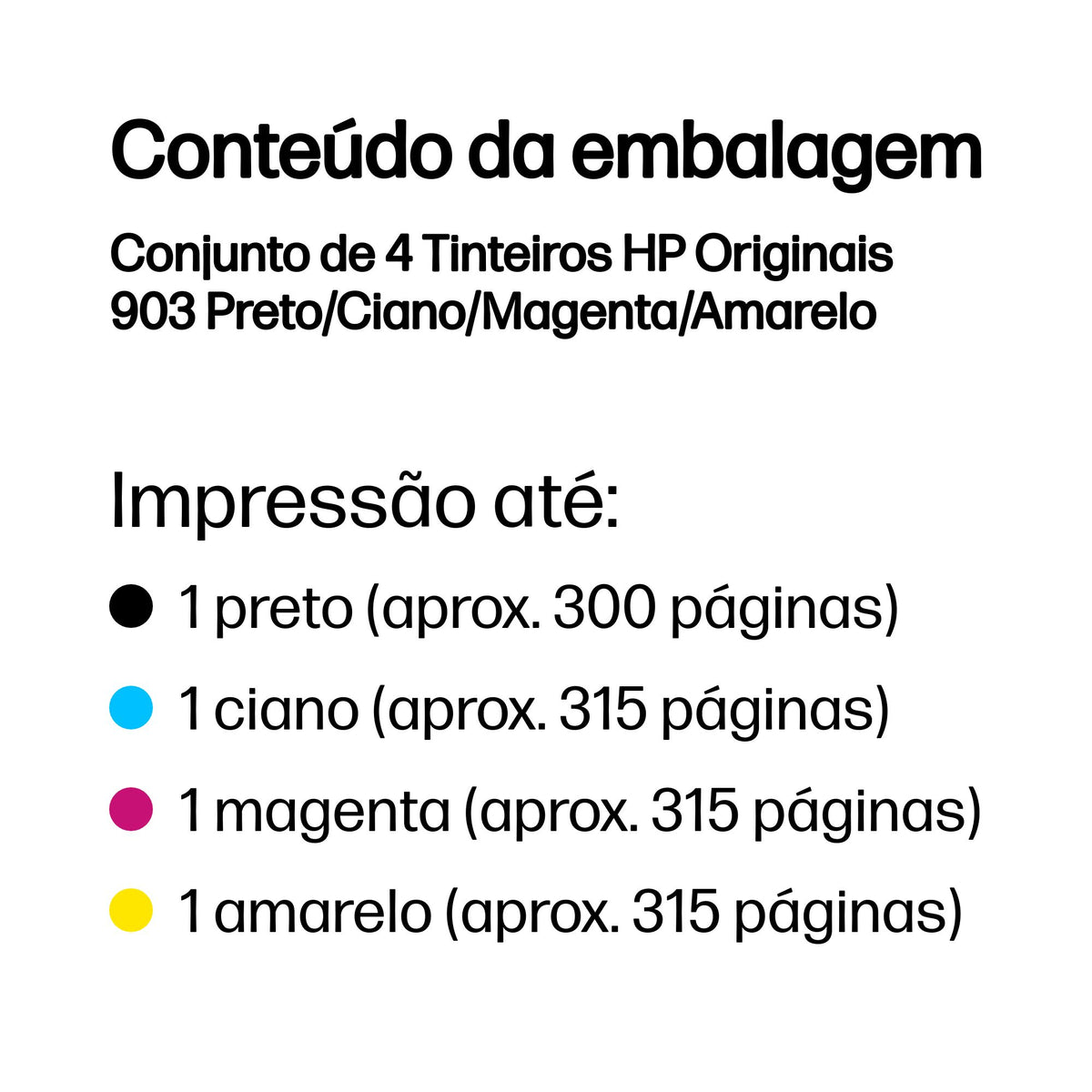 HP Ink 903 / 6ZC73AE BK,C,M,e Multipack - imagem 3