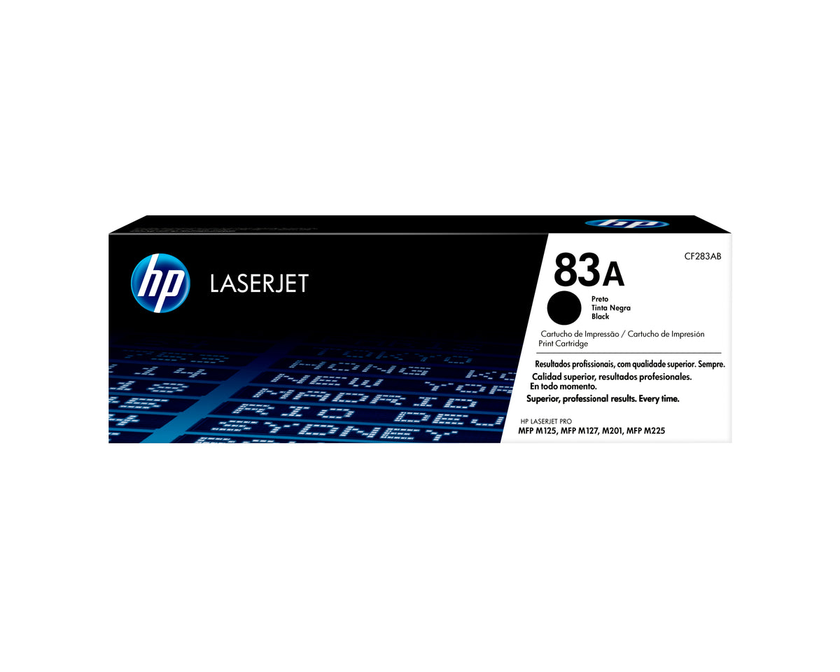 HP toner CF283A Preto