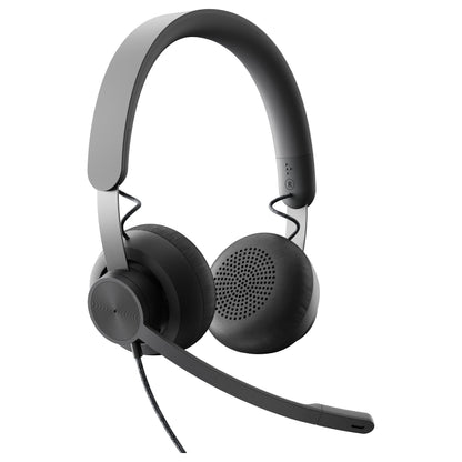 Logitech Headset USB Zone Wired UC für Unified Communication - Logitech