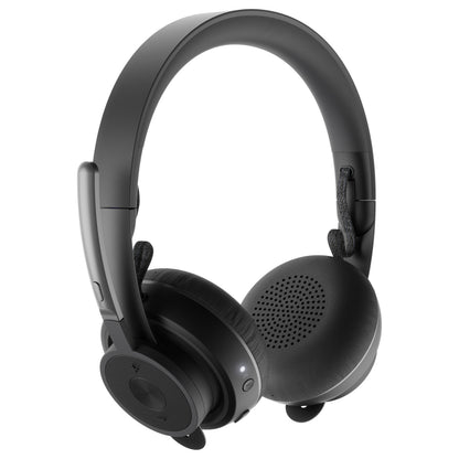 Logitech Headset Zone Wired UC Wireless für Unified Communication - On Ear - Logitech