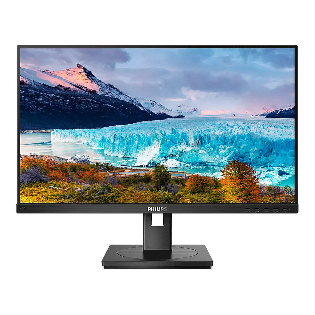 68,6cm/27'' (1920x1080) Philips S-line 272S1AE 16:9 4ms HDMI DVI-D VGA DisplayPort VESA Pivot Speaker Full HD Black