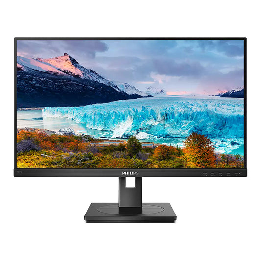68,6cm/27'' (1920x1080) Philips S-line 272S1AE 16:9 4ms HDMI DVI-D VGA DisplayPort VESA Pivot Speaker Full HD Black