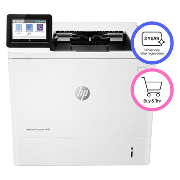 Impressora HP LaserJet Enterprise M611dn - HP