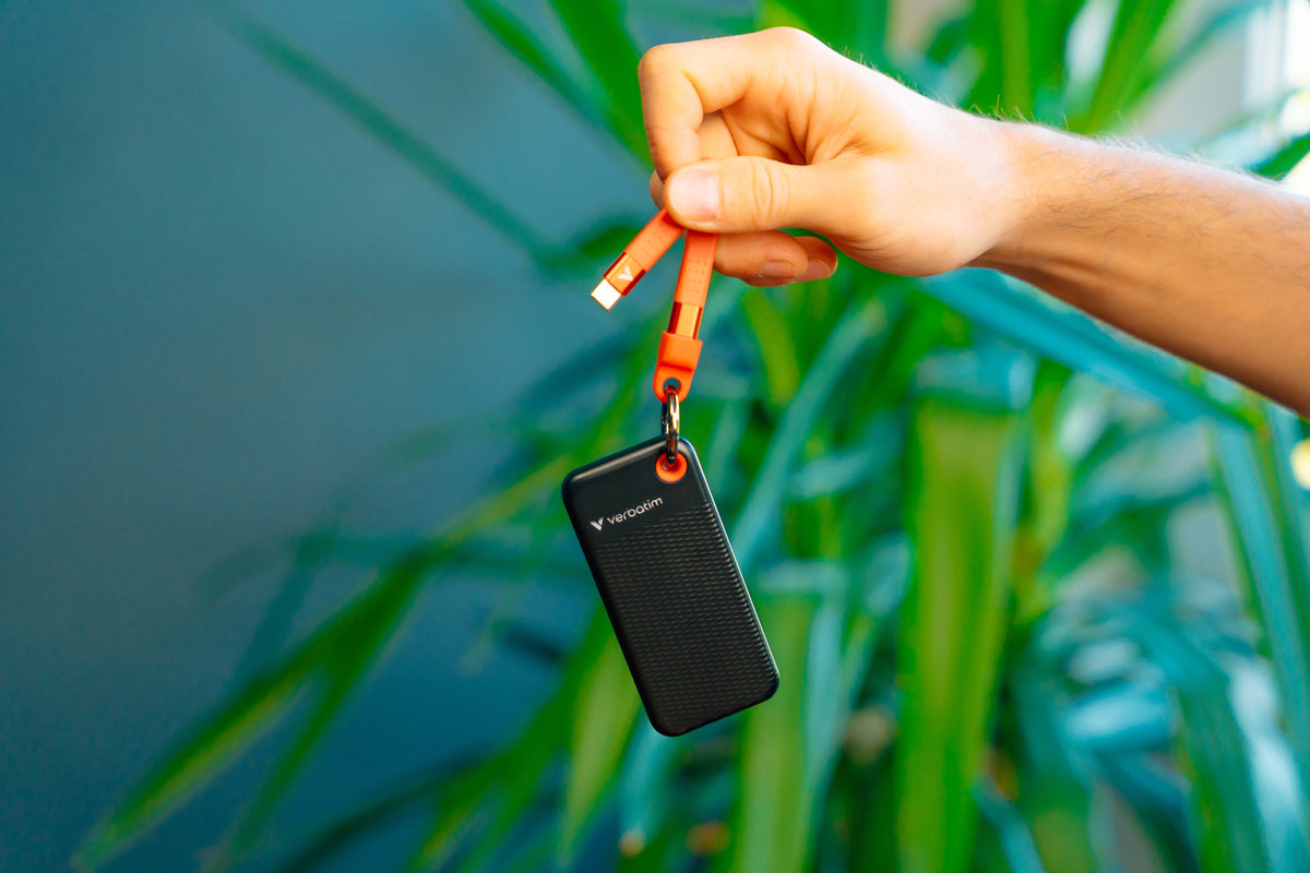 Disco SSD Verbatim External Pocket 1TB / 32193 preto, orange - imagem 5