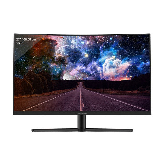 68.6cm/27'' (1920x1080) LC-Power LC-M27-FHD-240-C Gaming Curved 16:9 1ms 240Hz 3xHDMI DisplayPort VESA Full HD Black