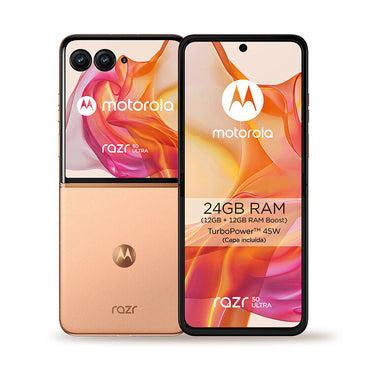 Motorola XT2451-3 Razr 50 Ultra 5G Dual Sim 12GB RAM 512GB - Peach Fuzz