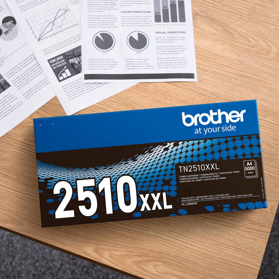 Brother toner TN2510XL Preto - imagem 6