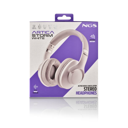 Auscultadores NGS AURICULAR INAL.BT CAN.RUIDO ARTICASTORM WHITE - imagem 8