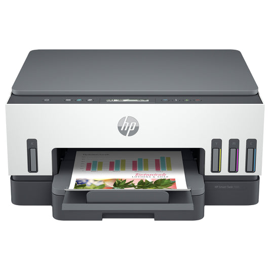 Impressora HP Smart Tank 7005 Sem fios All-in-One Cor, Impressão frente e verso; fotocopiadora, Scanner - HP