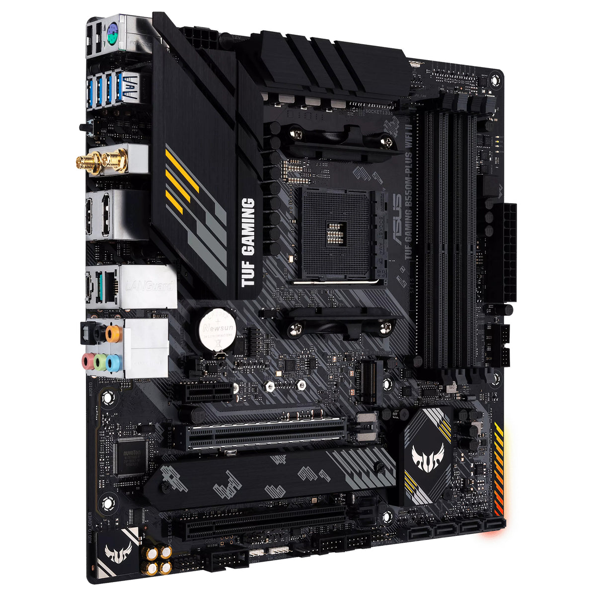 MB ASUS TUF GAMING B550M-PLUS (WI-FI II) (AMD.AM4.DDR4.ATX) - ASUS