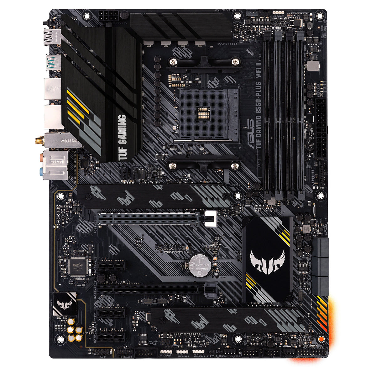 MB ASUS TUF GAMING B550-PLUS(WI-FI II) (AMD.AM4.DDR4.ATX) - ASUS